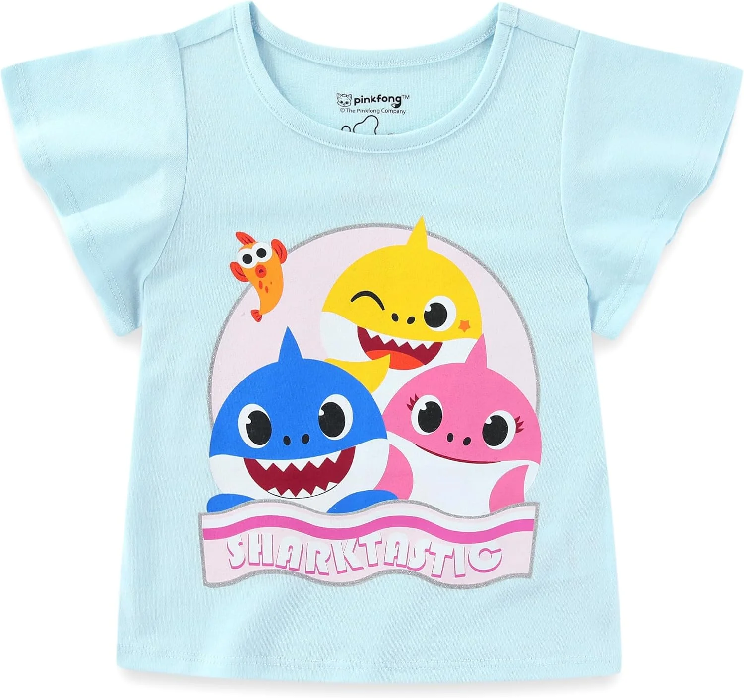 ست تی شرت، تاپ و شلوارک دخترانه نیکلودئون بیبی شارک برای نوزاد و کودک نوپا صورتی/آبی یا چند رنگ/خاکستری/آبی ست تی شرت، تاپ و شلوارک دخترانه نیکلودئون بیبی شارک برای نوزاد و کودک نوپا صورتی/آبی یا چند رنگ/خاکستری/آبی