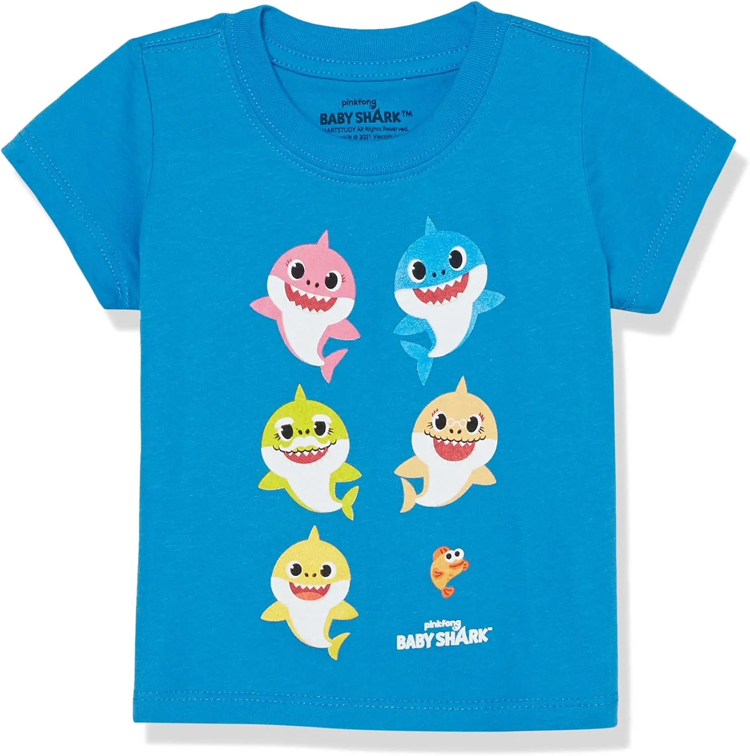 تی شرت آستین کوتاه طرح خانواده کوسه کودک پینک فونگ تی شرت آستین کوتاه طرح خانواده کوسه کودک پینک فونگ