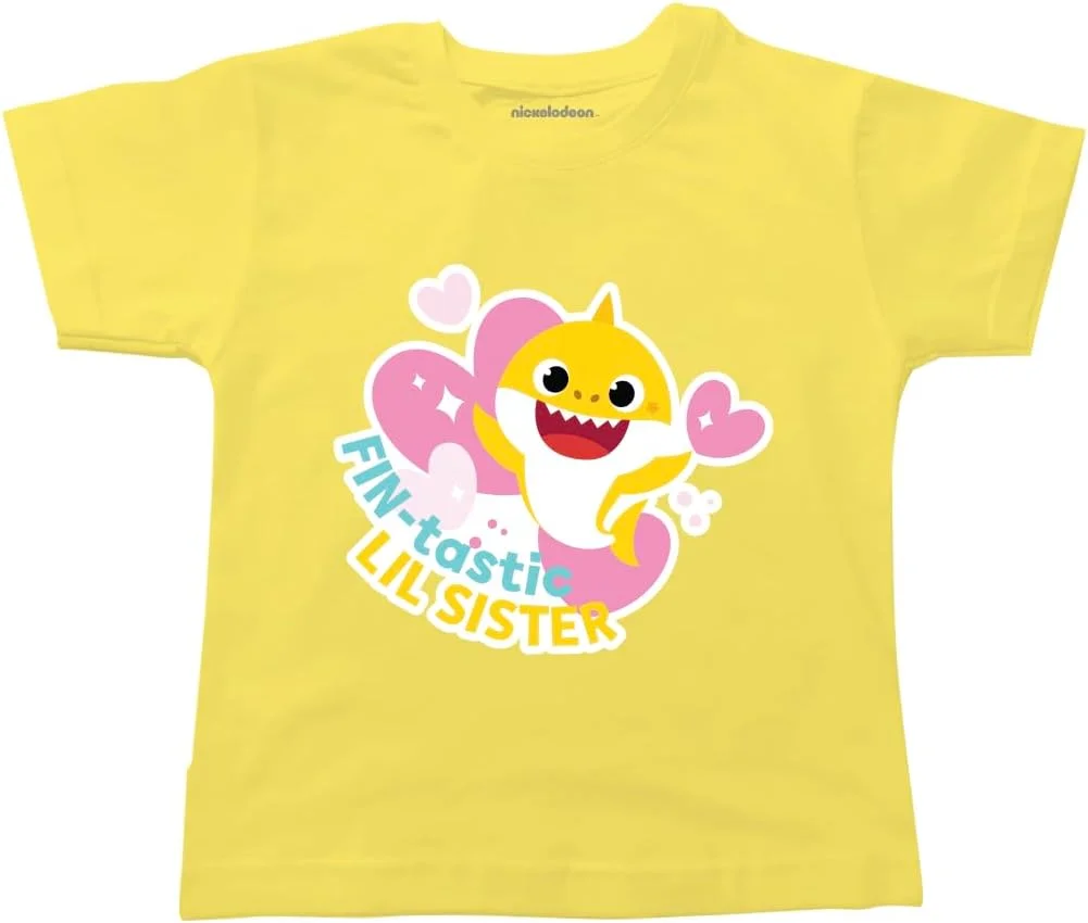 تی شرت خواهر کوچک کوسه نوزاد تی شرت خواهر کوچک کوسه نوزاد