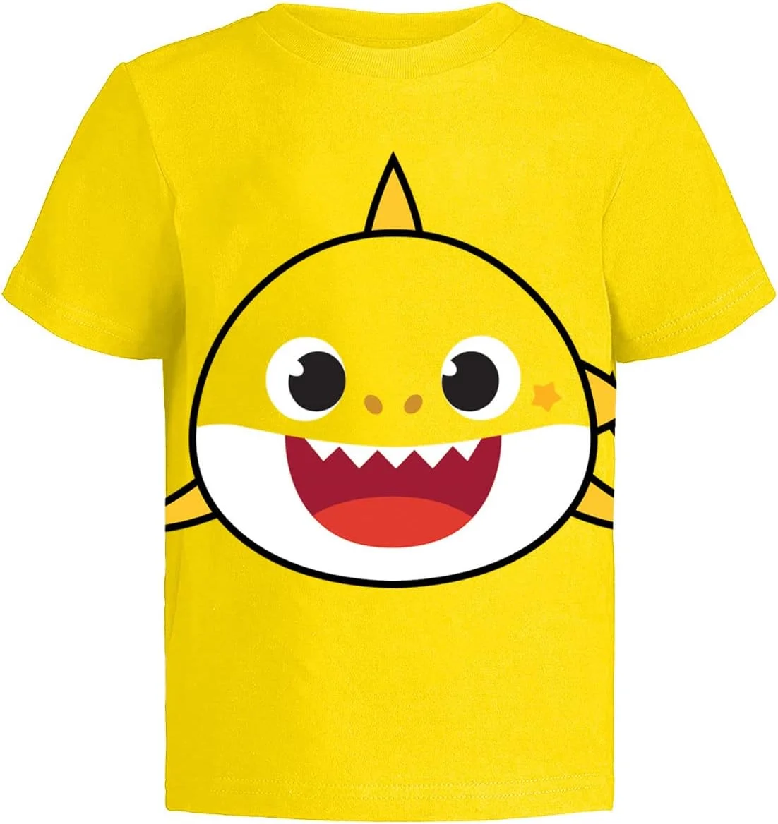 تی شرت گرافیکی بچه گانه Nickelodeon Baby Shark (بسته 3 عددی) با طرح شخصیت های خانوادگی مادر و پدر، لباس بچه گانه پسرانه و دخترانه