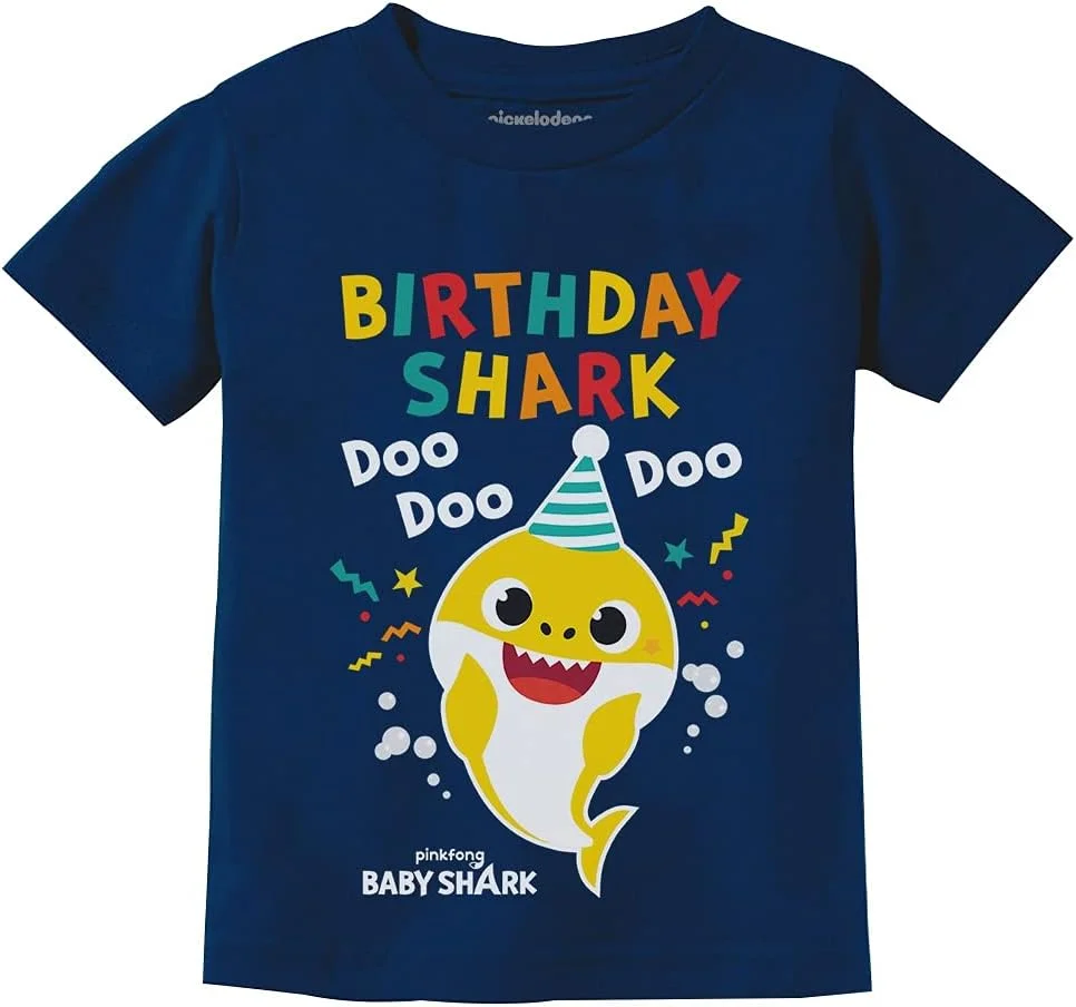 تی شرت تولد 3 سالگی طرح کوسه کودک، مناسب پسر و دختر بچه تی شرت تولد 3 سالگی طرح کوسه کودک، مناسب پسر و دختر بچه