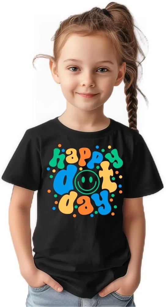تی شرت روز نقطه برای پسران، تی شرت روز جهانی نقطه مبارک ۱۵ سپتامبر برای کودکان نوپا و نوزادان پسر تی شرت روز نقطه برای پسران، تی شرت روز جهانی نقطه مبارک ۱۵ سپتامبر برای کودکان نوپا و نوزادان پسر