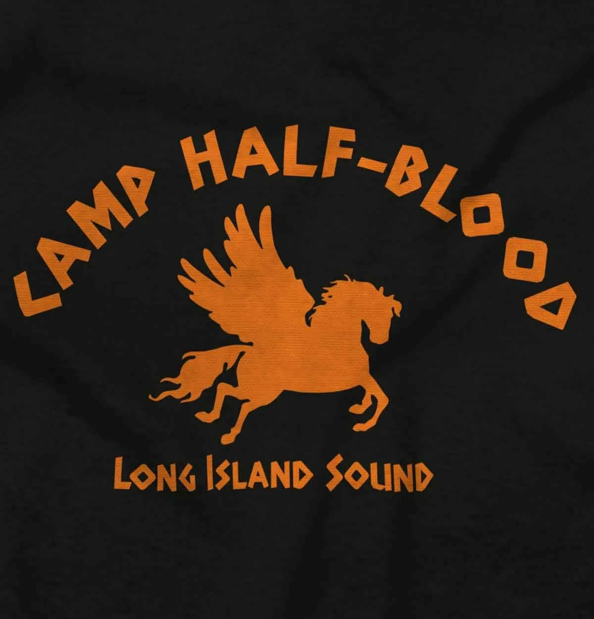 تی شرت زنانه طرح اساطیر یونانی کمپ نیمه خون