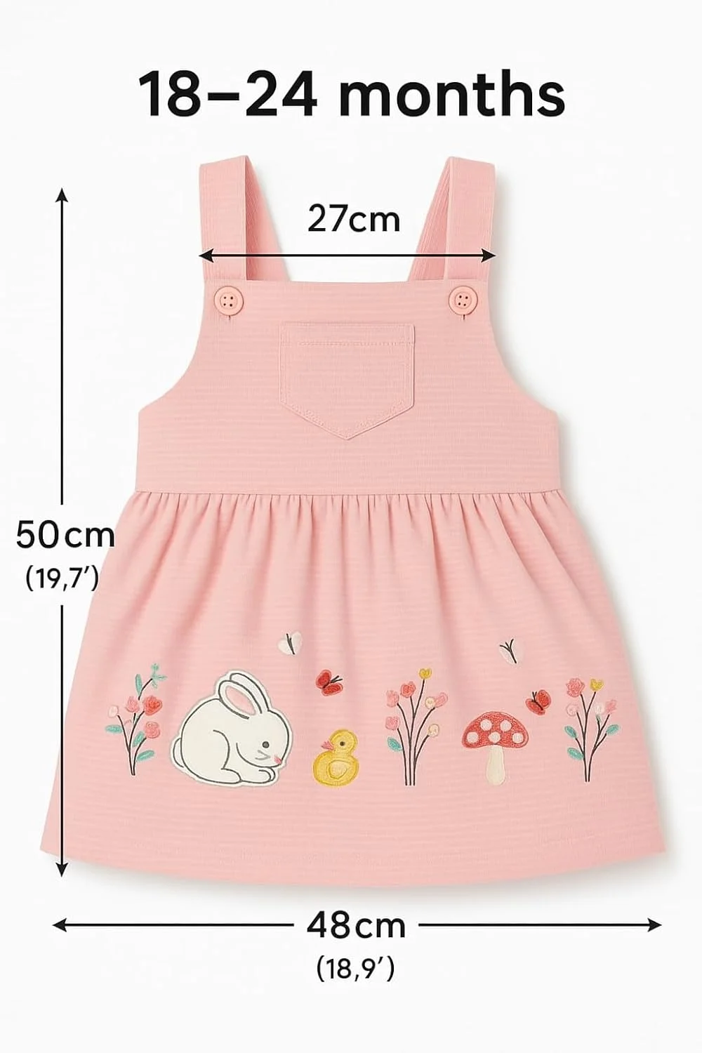 پیراهن نخی دخترانه مناسب ۱۲ تا ۳۶ ماه – پیراهن تابستانی بدون آستین با گلدوزی اردک و گل، لباس نرم کودک نوپا برای ۱ تا ۳ سال پیراهن نخی دخترانه مناسب ۱۲ تا ۳۶ ماه – پیراهن تابستانی بدون آستین با گلدوزی اردک و گل، لباس نرم کودک نوپا برای ۱ تا ۳ سال
