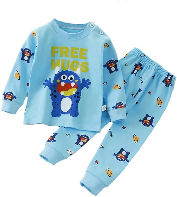 ست لباس بچه گانه شامل تیشرت آستین بلند با طرح فیل، بلوز و شلوار راحتی