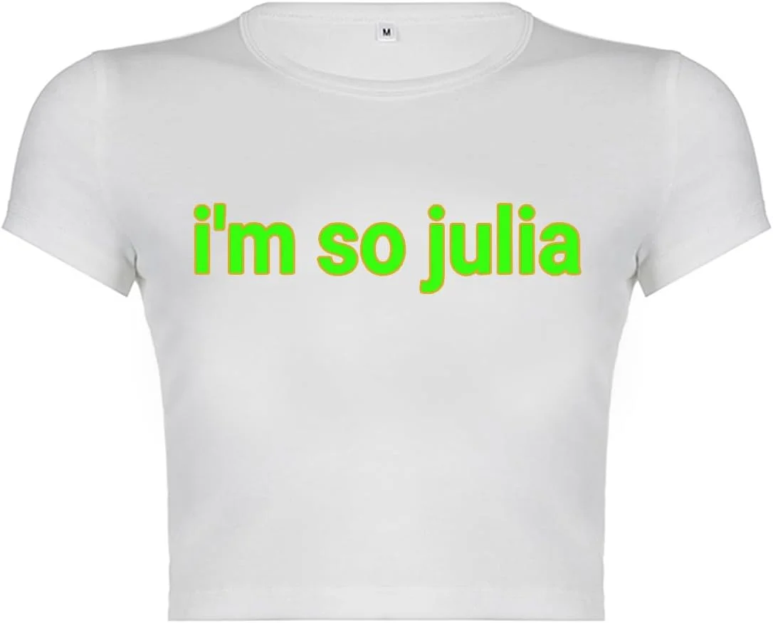 تاپ نیم تنه تابستانی با طرح گرافیکی برای دختران نوجوان