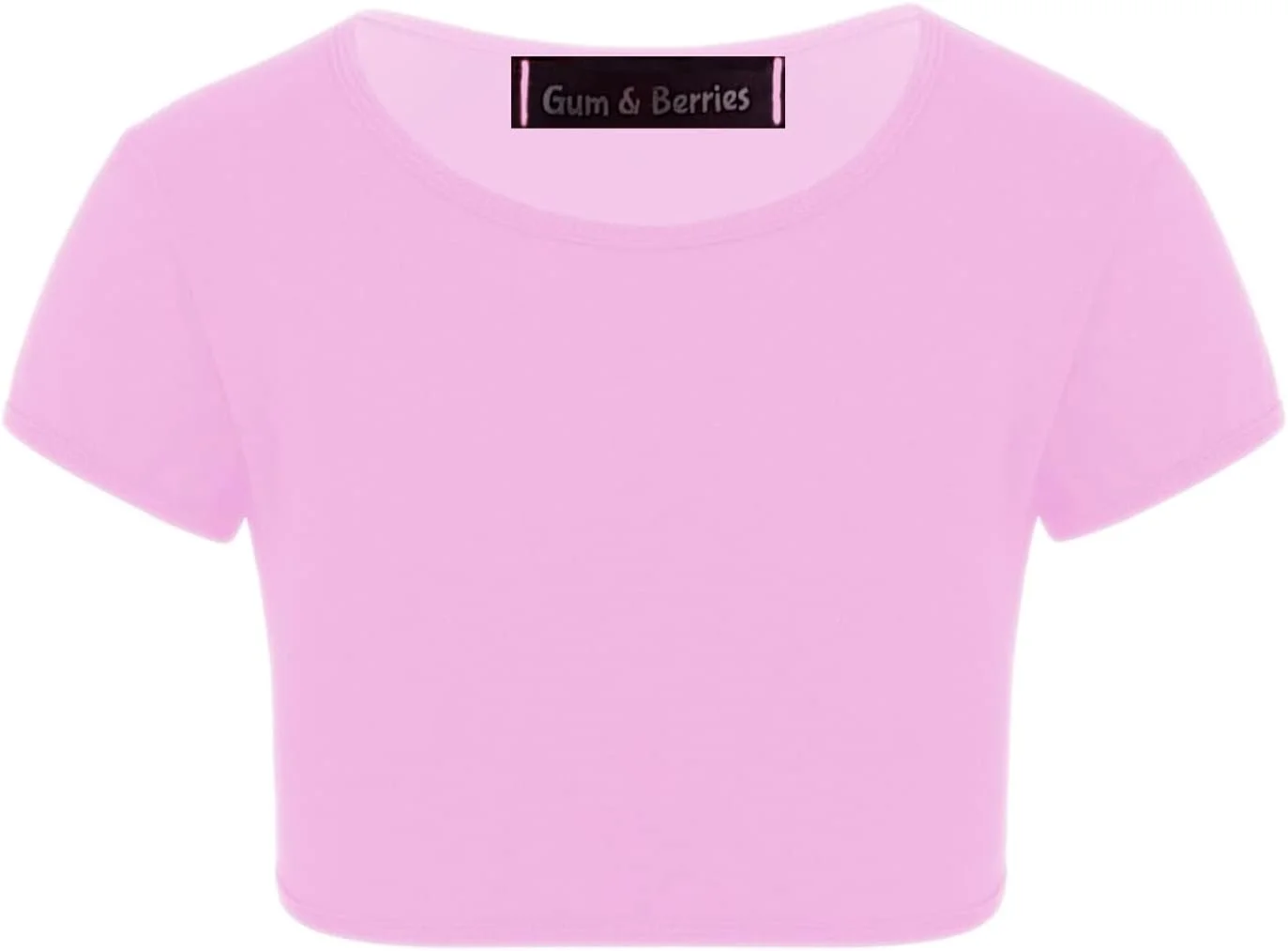 نیم تنه آستین کوتاه نئون دخترانه - مناسب رقص، ژیمناستیک و استفاده روزمره - سایز 3 تا 14 سال