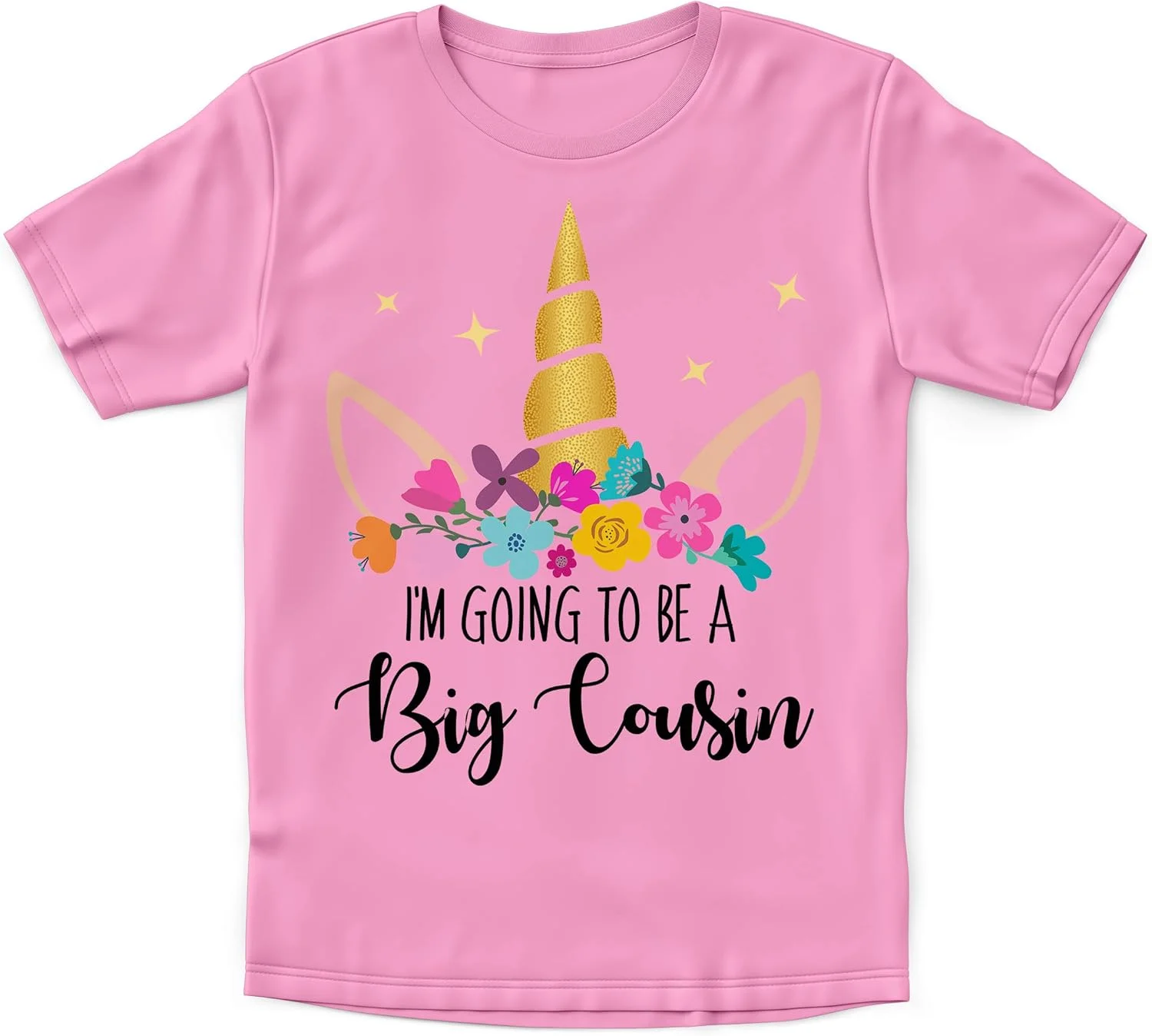 تی شرت تک شاخ دخترانه - اعلامیه بچه دار شدن و ارتقا به دختر خاله/دختر عمه بزرگتر - تی شرت بامزه دختر خاله/دختر عمه