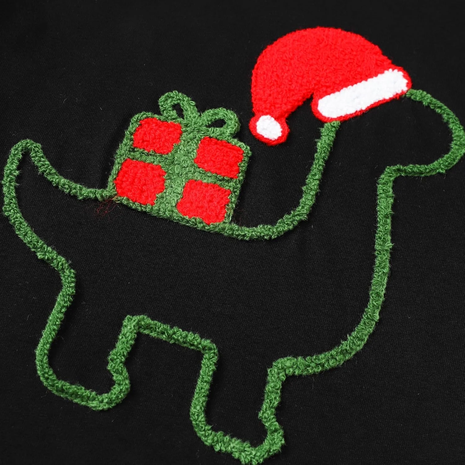 تی شرت آستین کوتاه گلدوزی شده کریسمس برای کودکان تی شرت آستین کوتاه گلدوزی شده کریسمس برای کودکان