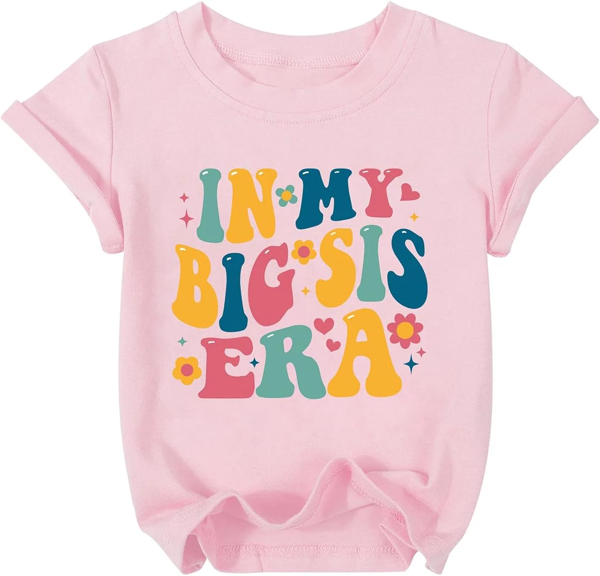 تی شرت خواهر بزرگ برای کودکان با طرح گرافیکی "دوران خواهر بزرگ من"، تی شرت باحال باشگاه خواهر بزرگ، اعلامیه برای لباس های دخترانه