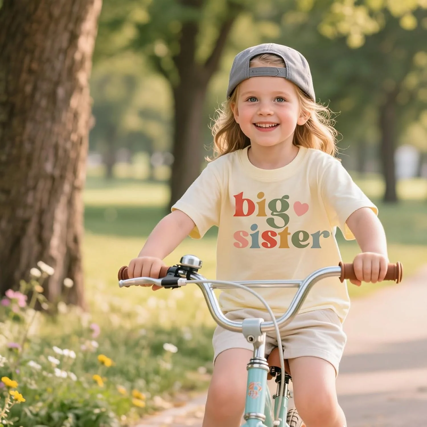 تی شرت خواهر بزرگ برای دختران نوپا، تیشرت آستین کوتاه تابستانی