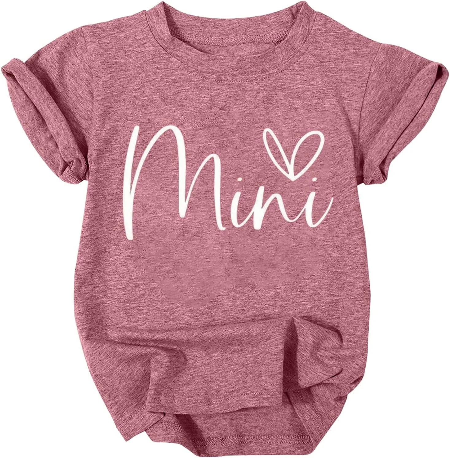 تی‌شرت‌های مادر و فرزند با طرح قلب، ست لباس‌های مادر و کودک