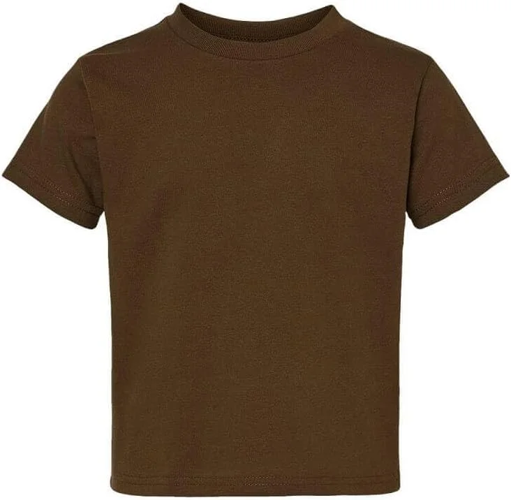 تی‌شرت آستین کوتاه نخی یقه گرد ساده پسرانه و دخترانه COUVER