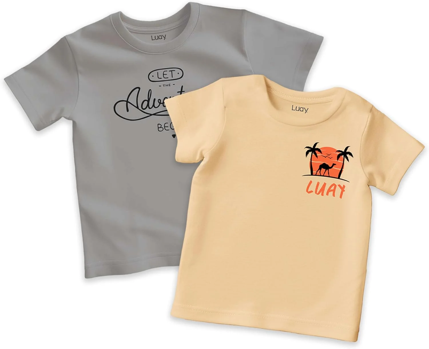 تی‌شرت فوق‌العاده نرم با الیاف 100% بامبو برای پسران و دختران، آستین کوتاه، مناسب استفاده روزمره کودکان و خردسالان | ایده‌آل برای زمستان ملایم و تابستان، فراهم کننده گرما و تنفس پذیری