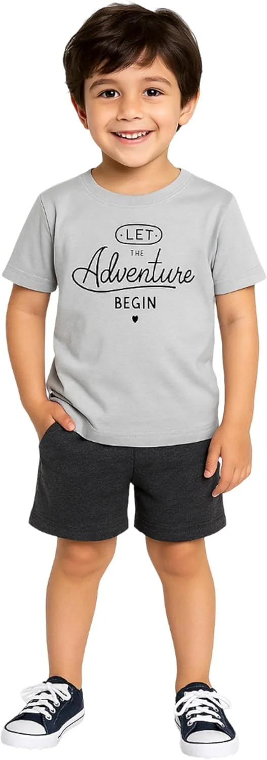 تی‌شرت فوق‌العاده نرم با الیاف 100% بامبو برای پسران و دختران، آستین کوتاه، مناسب استفاده روزمره کودکان و خردسالان | ایده‌آل برای زمستان ملایم و تابستان، فراهم کننده گرما و تنفس پذیری