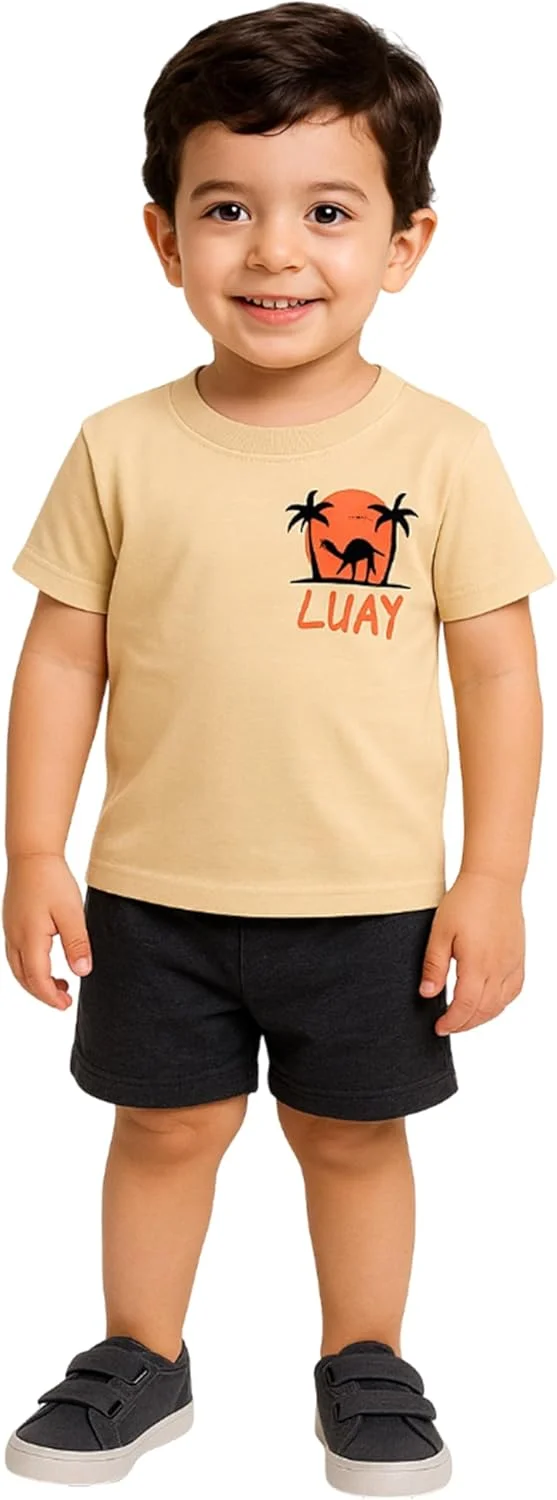 تی‌شرت فوق‌العاده نرم با الیاف 100% بامبو برای پسران و دختران، آستین کوتاه، مناسب استفاده روزمره کودکان و خردسالان | ایده‌آل برای زمستان ملایم و تابستان، فراهم کننده گرما و تنفس پذیری