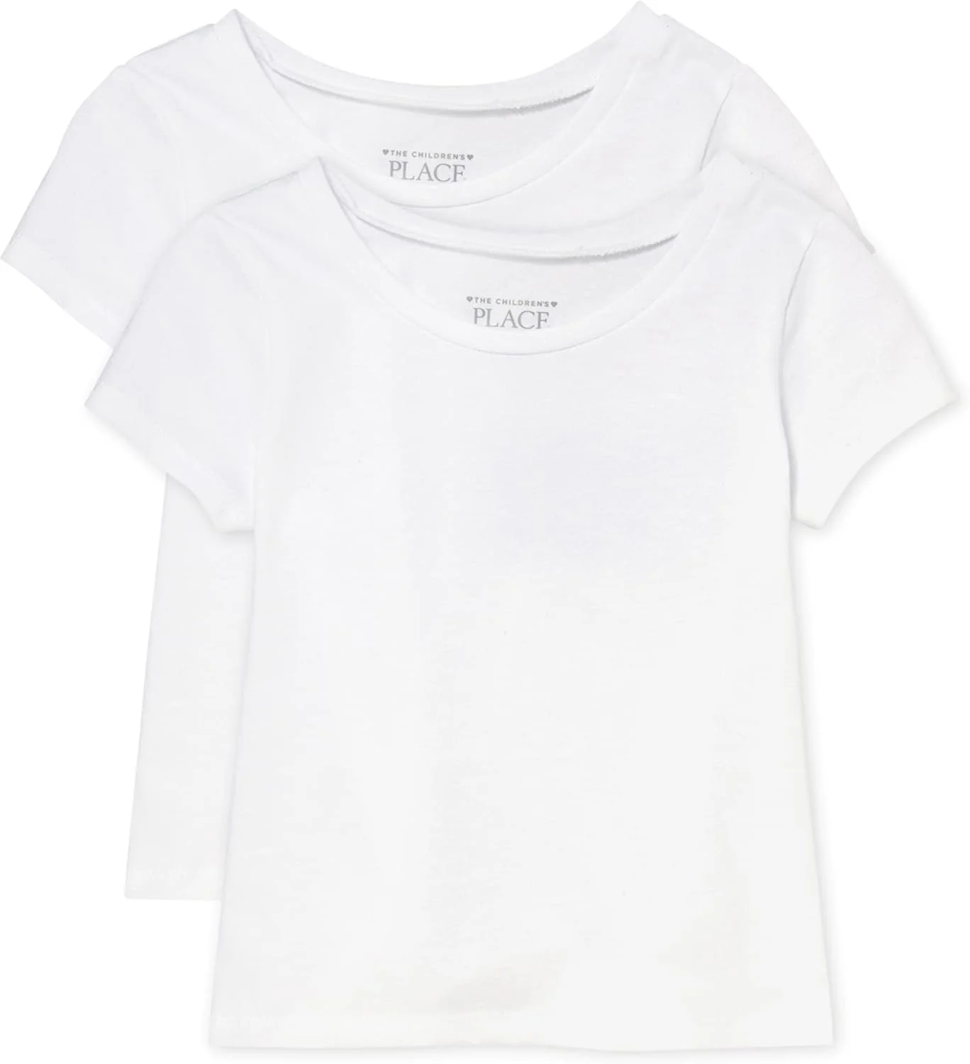 تی شرت آستین بلند دخترانه The Children's Place، بسته 2 عددی