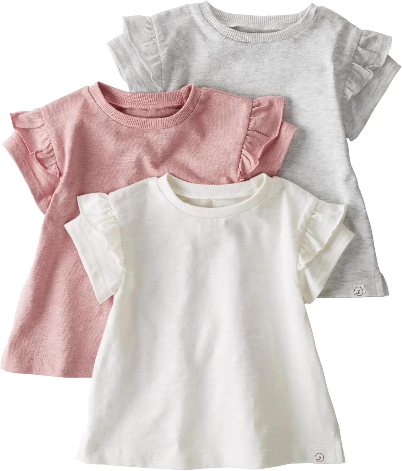 ست سه عددی تی‌شرت دخترانه Little Planet by Carter's تهیه شده با پنبه ارگانیک