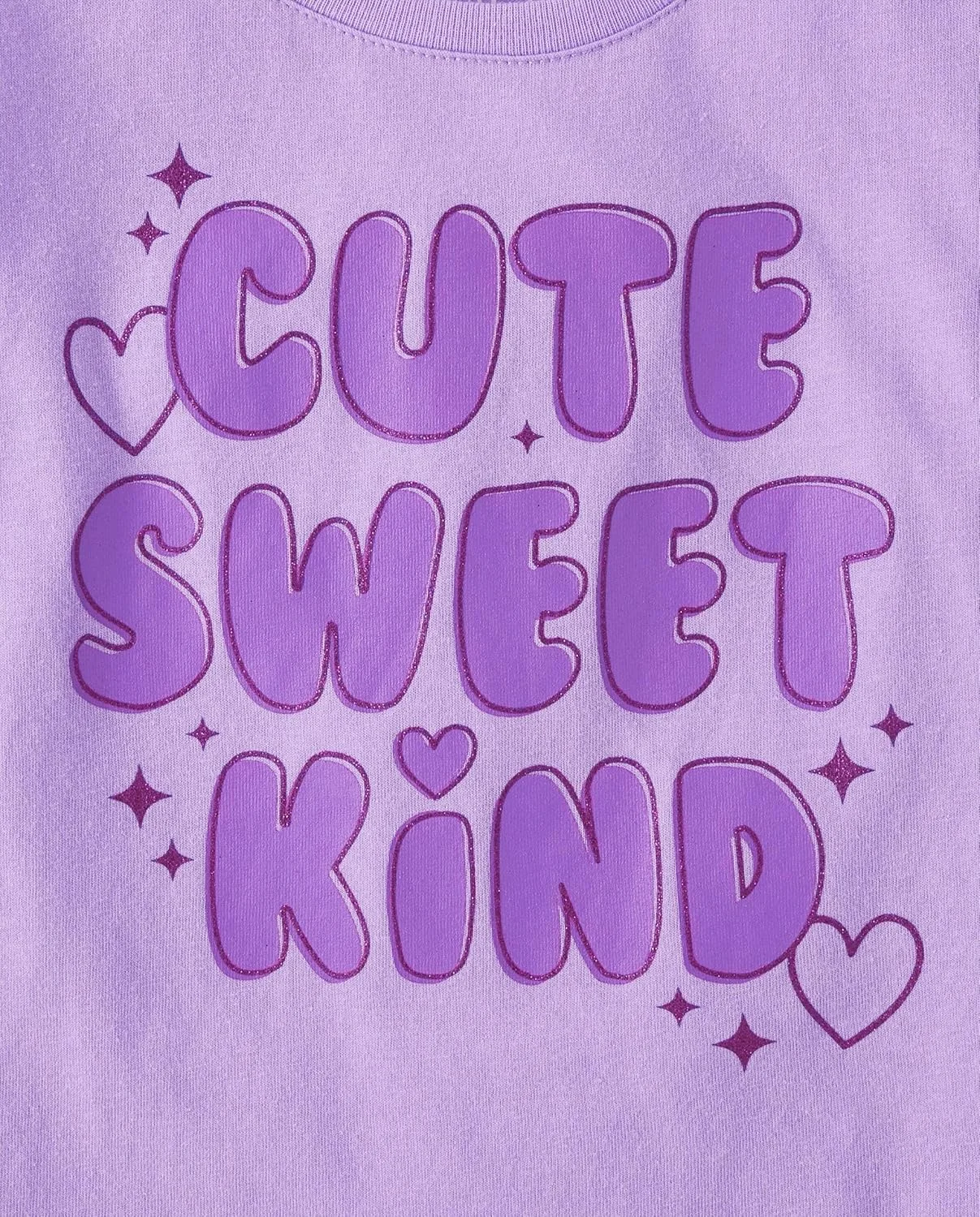 تی شرت های آستین بلند گرافیکی روزمره دخترانه و نوپا The Children's Place، بسته های چندتایی