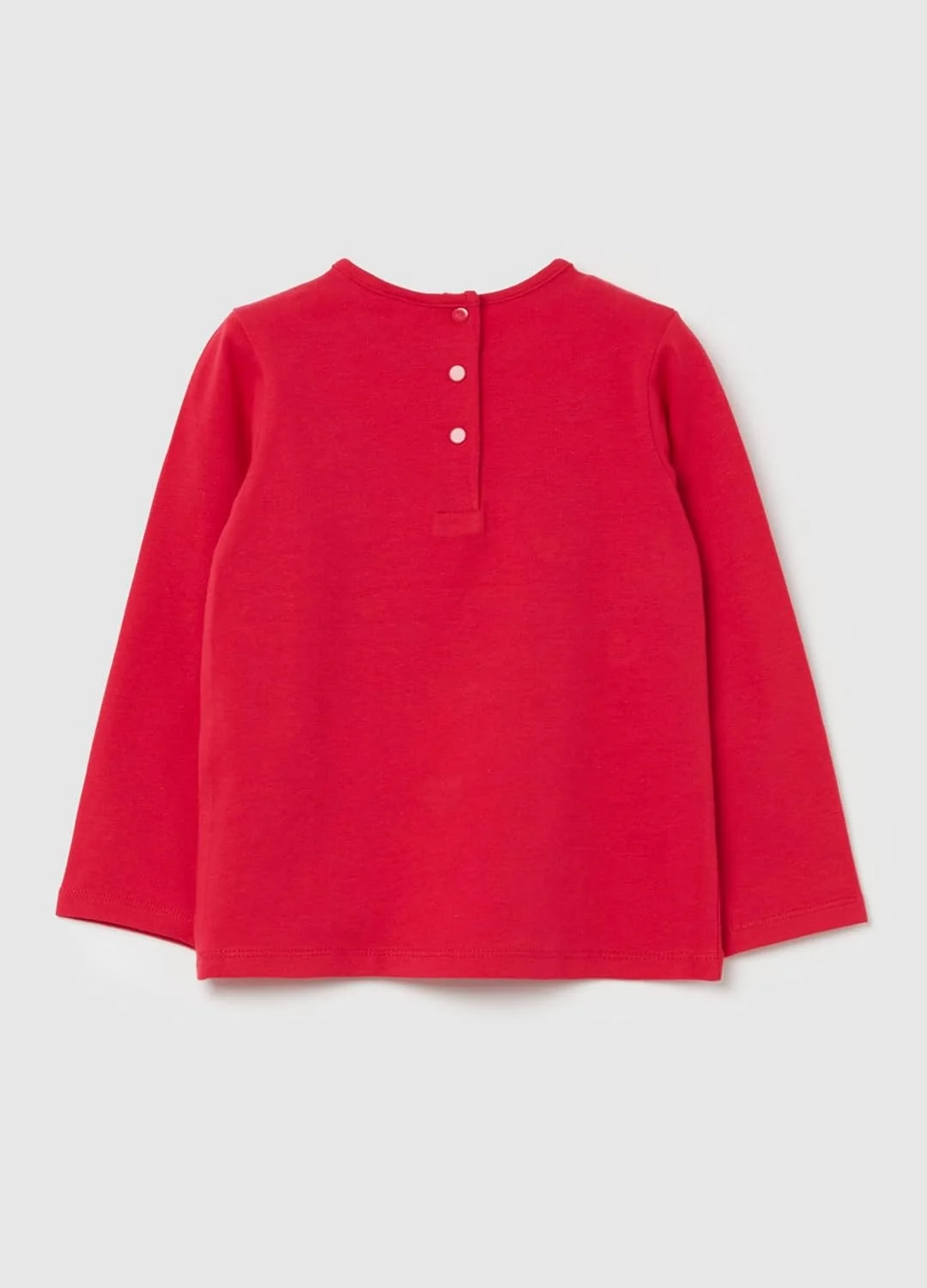 تی شرت آستین بلند دخترانه OVS با طرح مینی موس