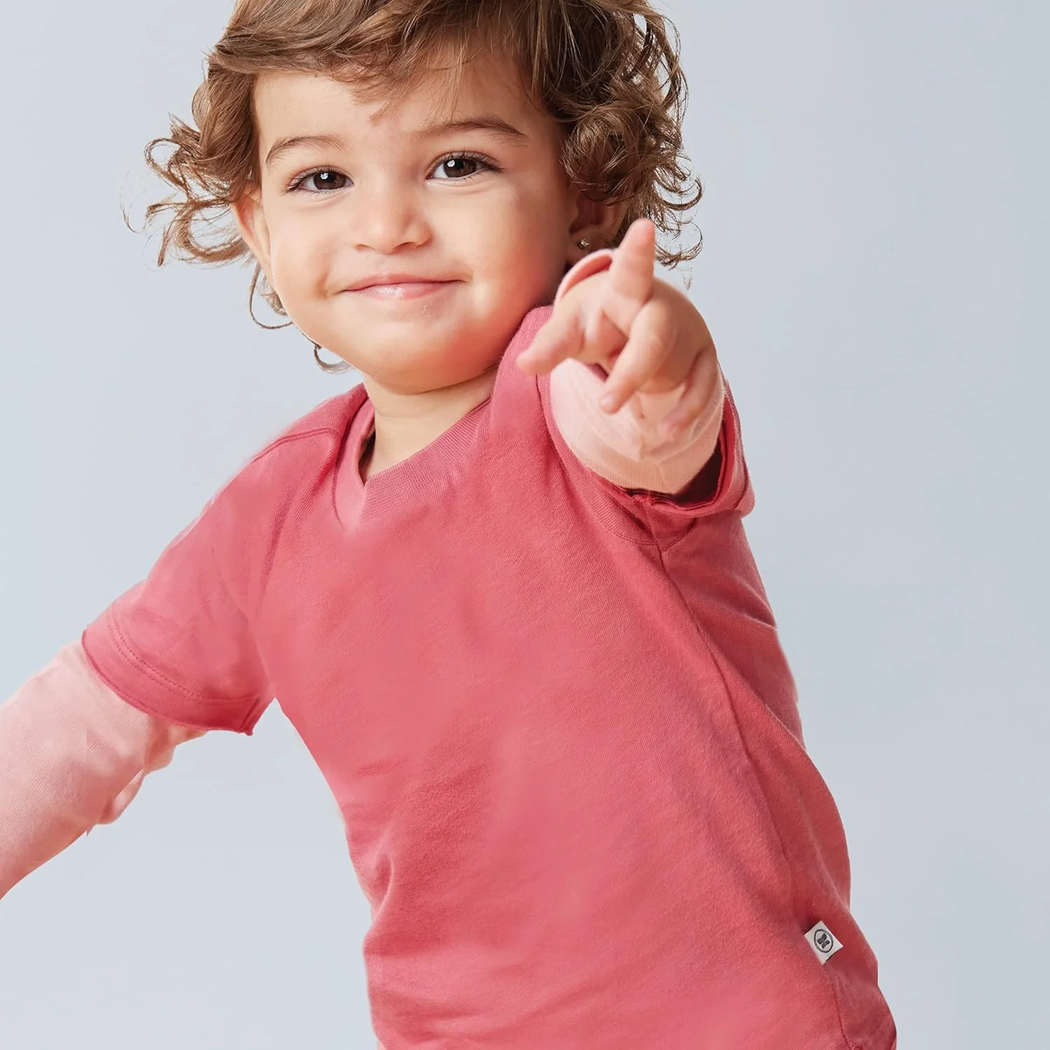 تی شرت آستین کوتاه نوزادی 10 عددی پنبه ارگانیک