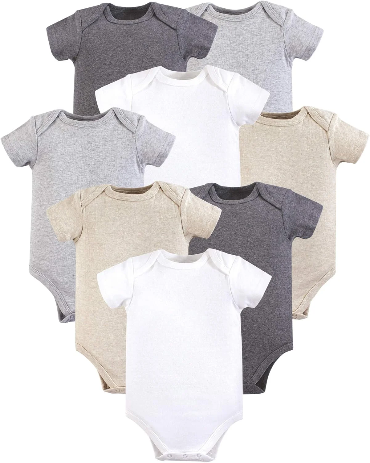 ست تی‌شرت و بادی نخی دخترانه کودک هادسون بیبی