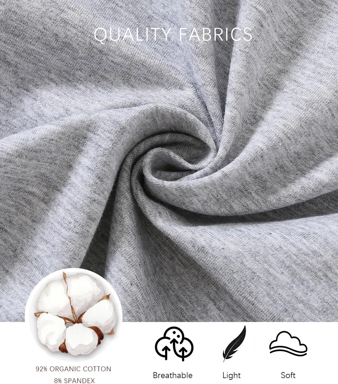 رامپر حباب دار نوزادی جیموندا، لباس یکسره آستین کوتاه، تی شرت پنبه ارگانیک رنگ ثابت