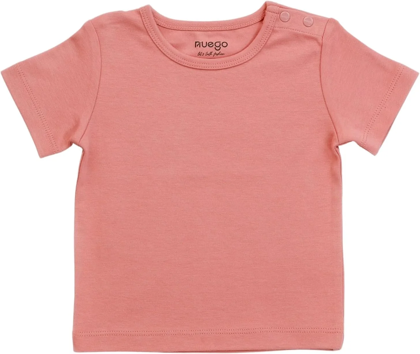 ست تی‌شرت نوزادی پسرانه Nuego، آستین کوتاه، یقه گرد، طرح حیوانات، مناسب نوزادان 0 تا 24 ماه (خاکستری، صورتی، سفید) - ست 3 عددی