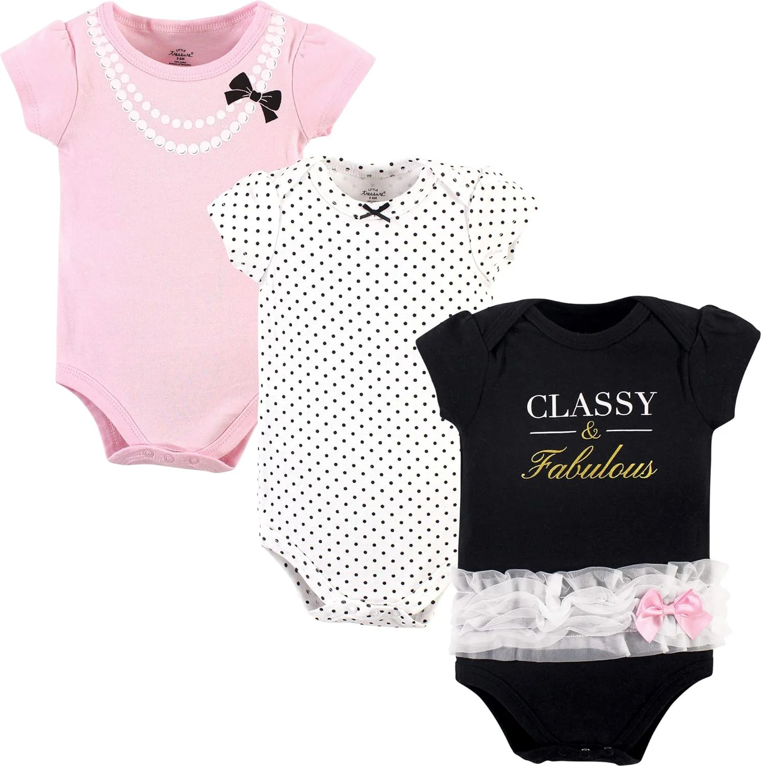 ست تی‌شرت بادی نخی زنانه Little Treasure