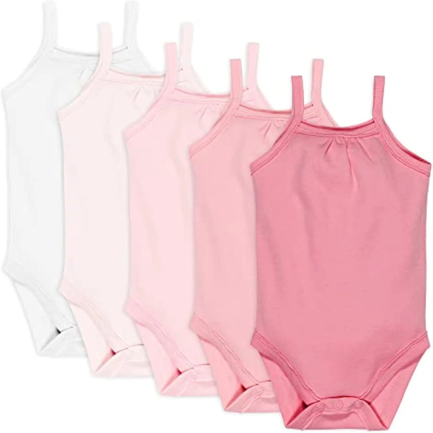 لباس زیر رکابی و بندی نوزادی HonestBaby، تکه ای، 100% پنبه ارگانیک، مناسب نوزادان پسر، دختر، و بدون جنسیت