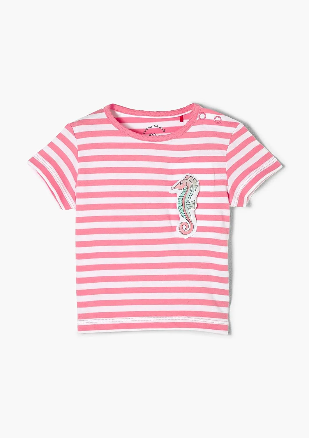 تی شرت دخترانه s.Oliver Baby Girls' مدل 405.10.106.12.130.2100493, 43g1, سایز 6-9 ماه