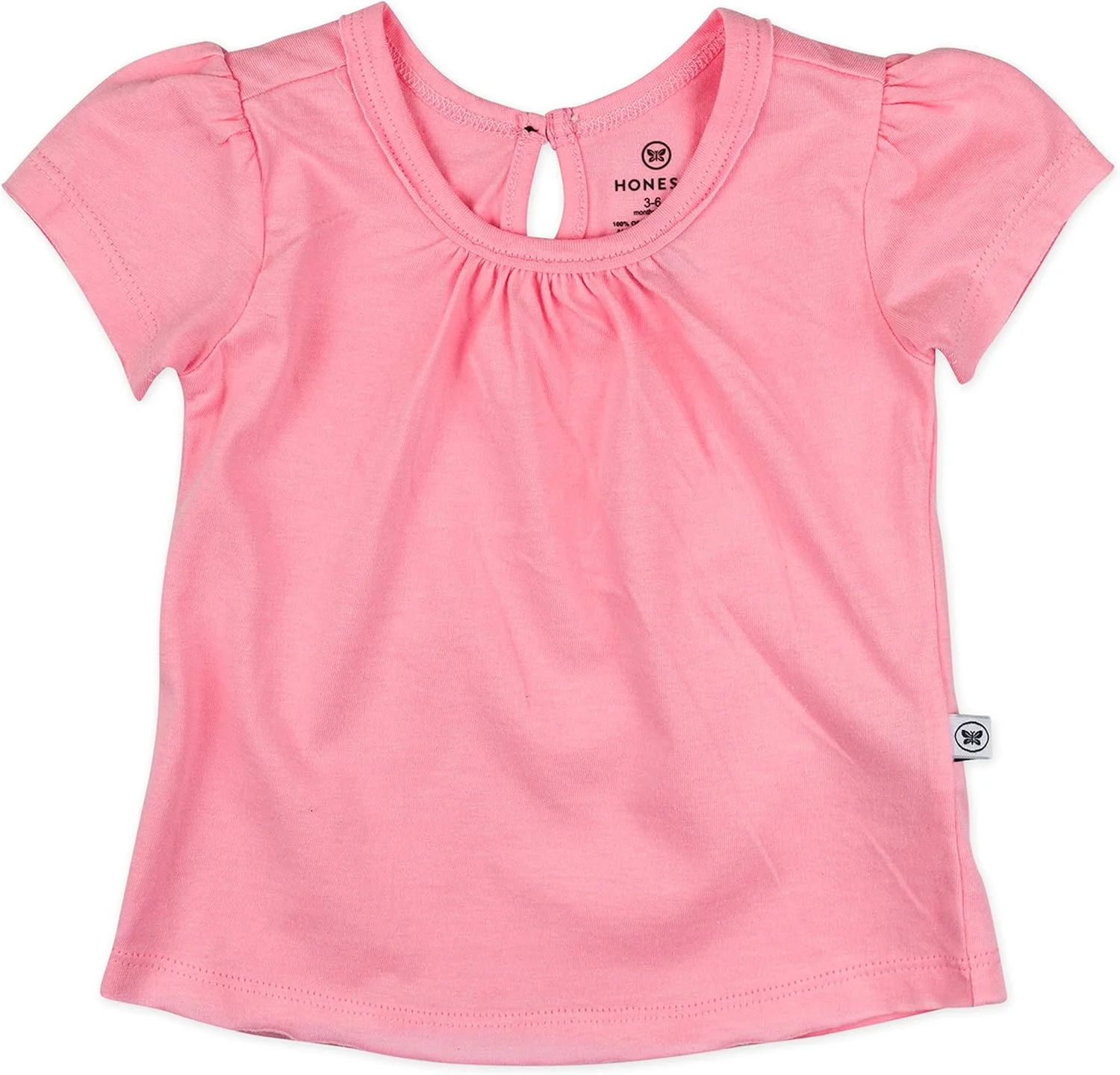 تی‌شرت آستین پفی دخترانه HonestBaby، بسته‌های چندتایی تی‌شرت نوزاد و کودک