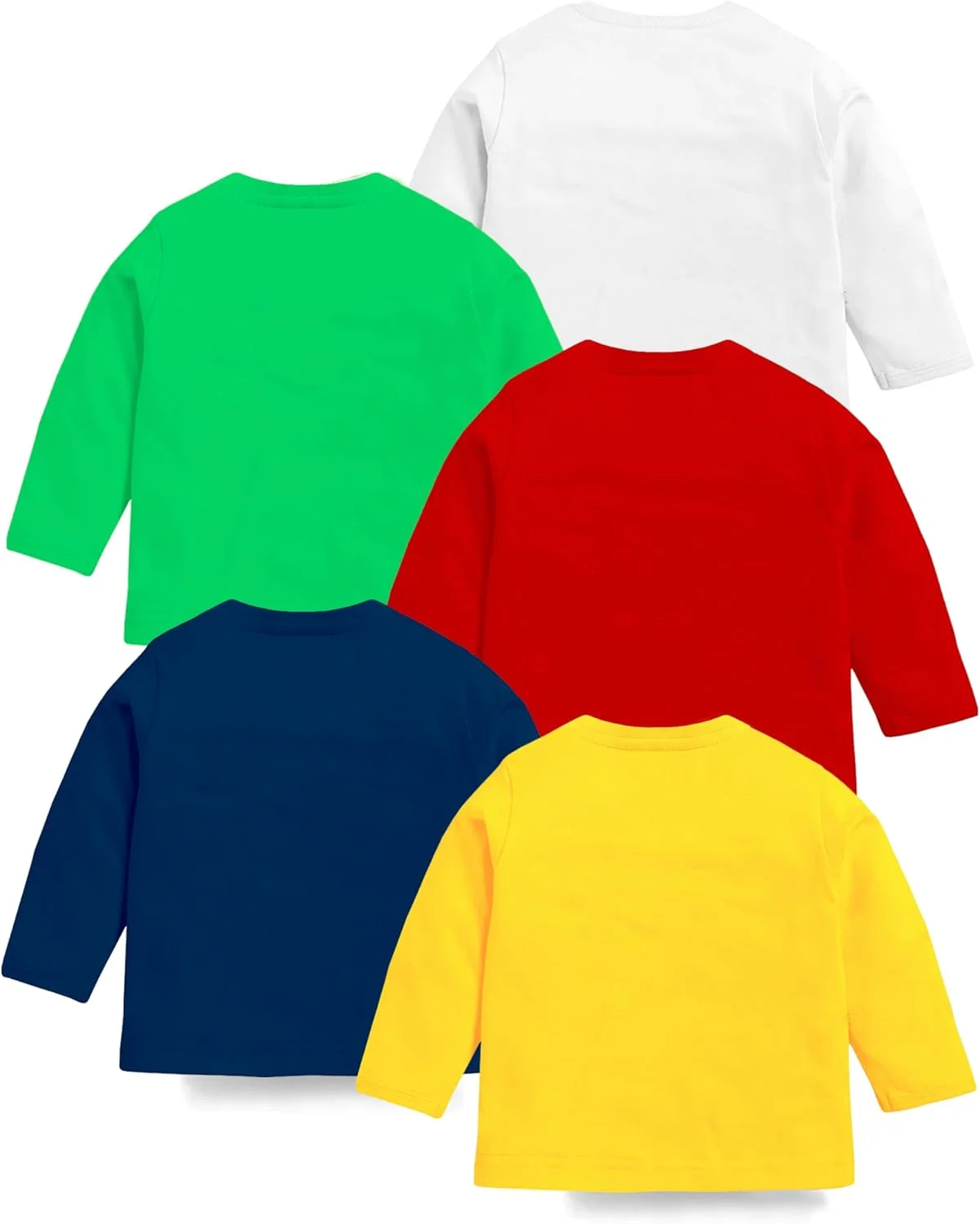 تی‌شرت بچگانه پسرانه و دخترانه کوچیپو (بسته 5 عددی)