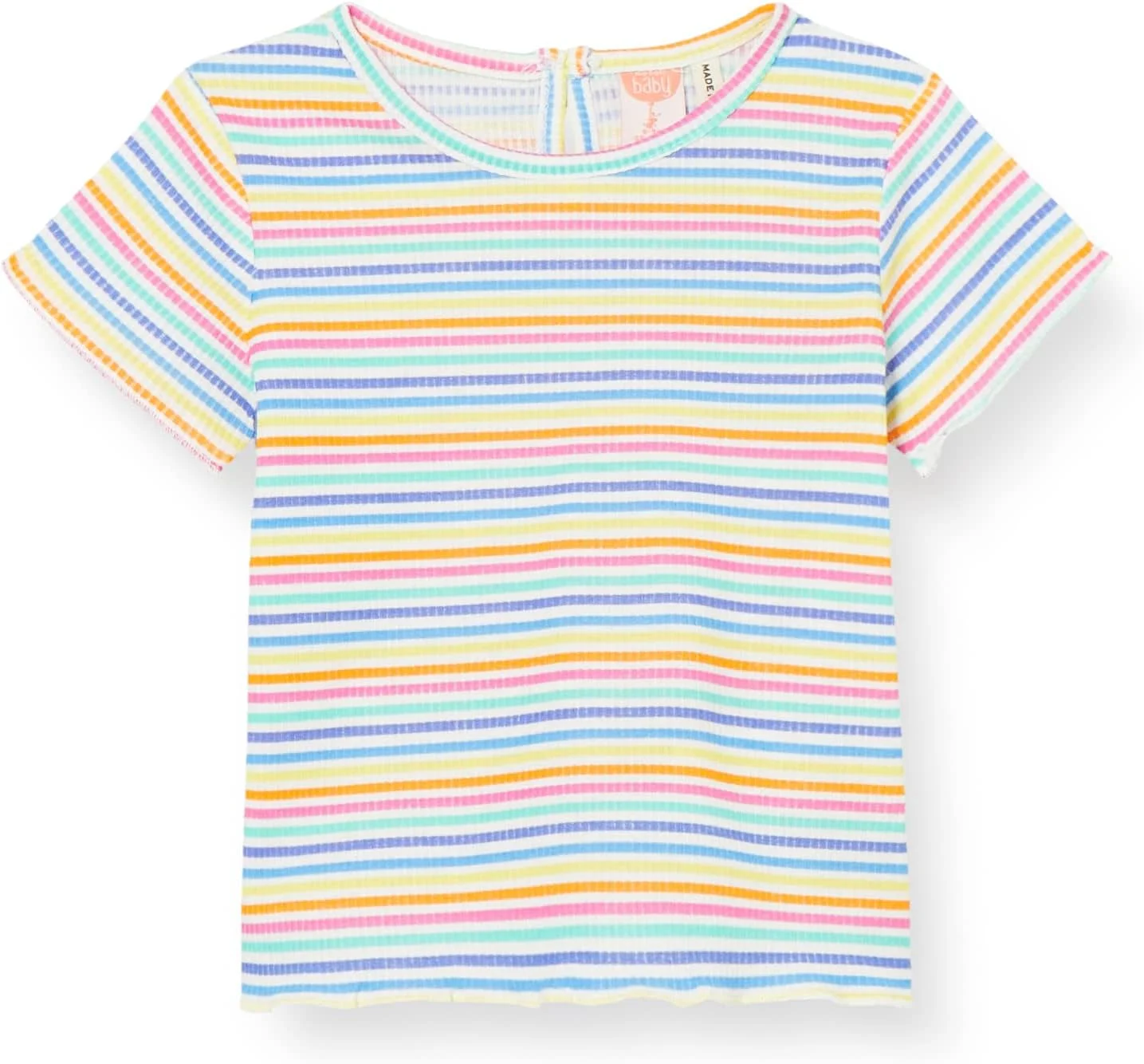 تی شرت آستین کوتاه راه راه دخترانه KOTON