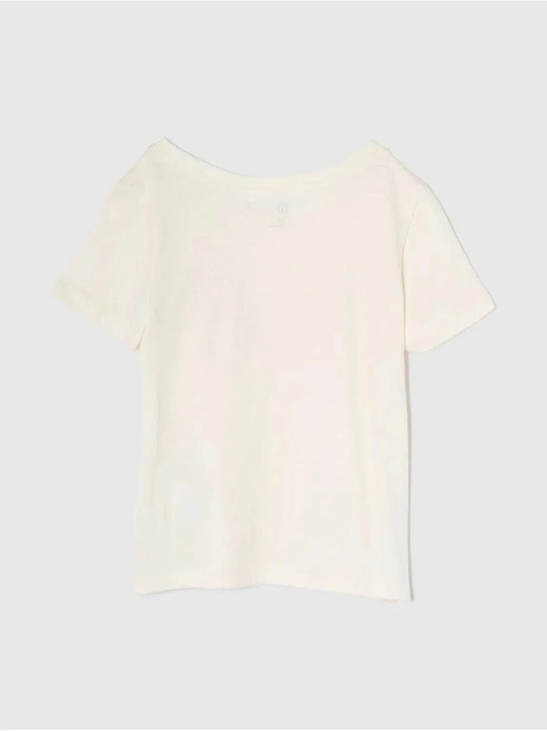 تی شرت آستین کوتاه دخترانه GAP با لوگو