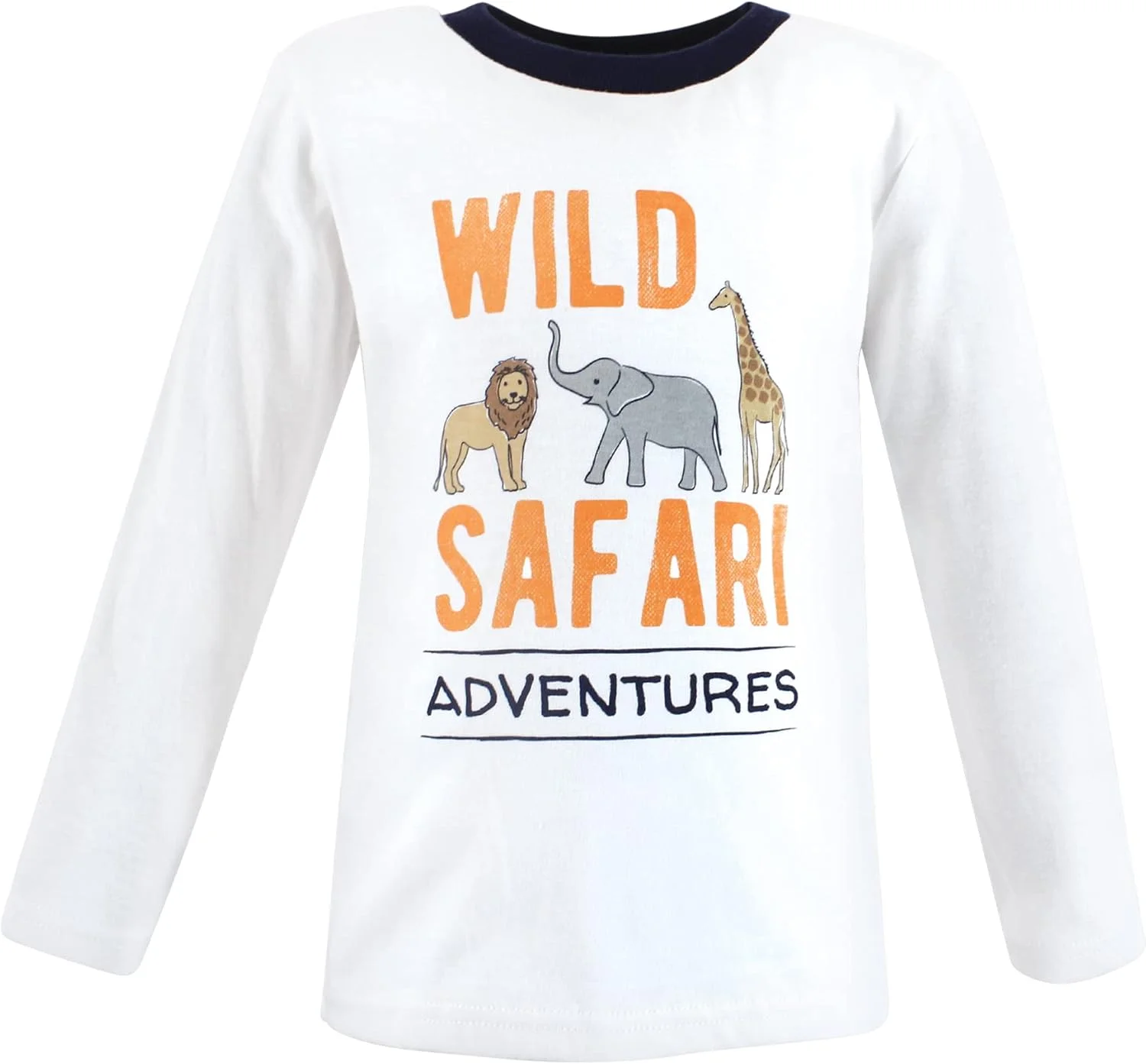 تی شرت آستین بلند نوزادی هادسون بیبی - طرح سافاری خنک، سایز 6-12 ماه