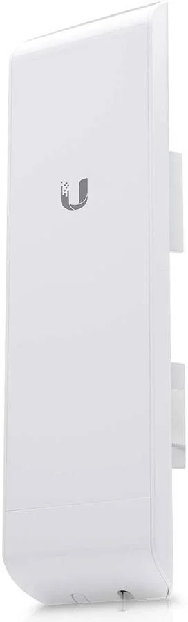 پل ارتباطی تک بانده داخلی/خارجی یوبیکیوتی نتورکس airMAX NanoStation M2، باند 2.4 گیگاهرتز، بهره آنتن 10.4 تا 11.2 dBi، پشتیبانی از پیکربندی نقطه به چند نقطه، 2x2 MIMO، سفید | NanoStation M2 NSM2