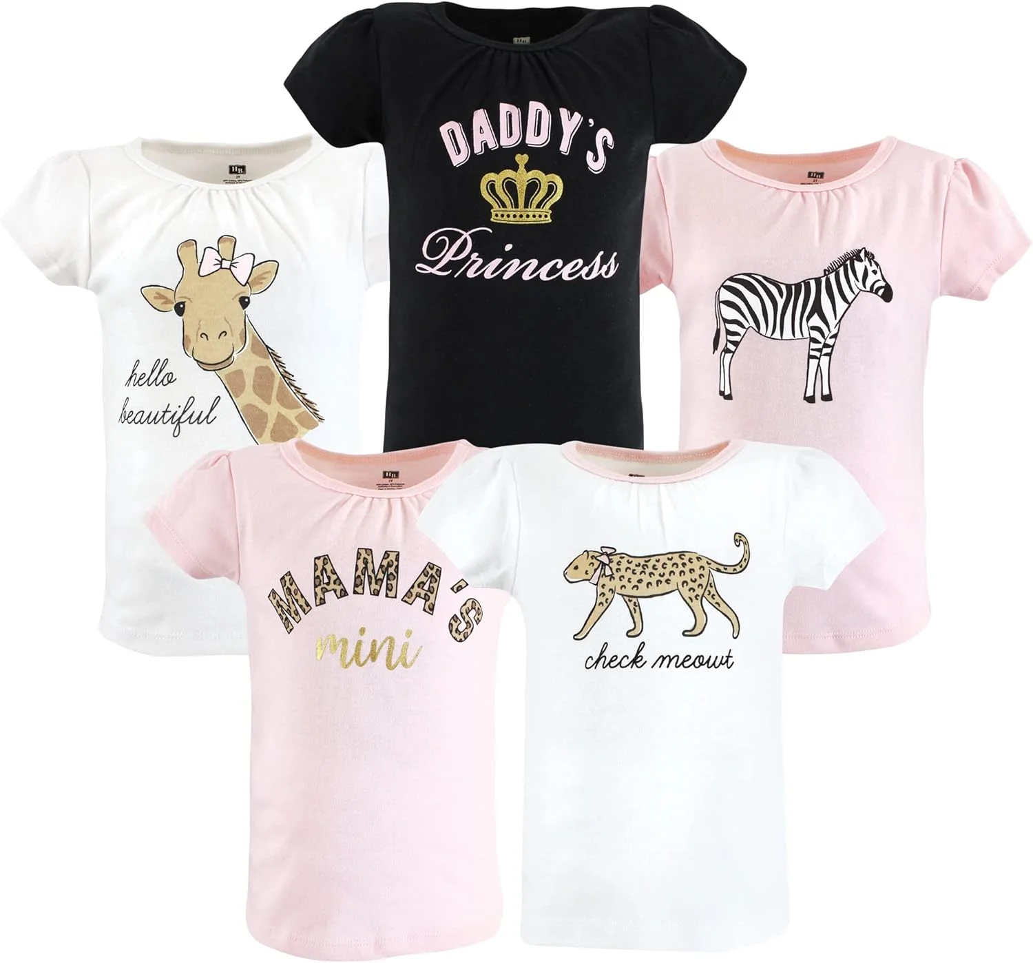 تی شرت های آستین کوتاه نوزادی هادسون بیبی