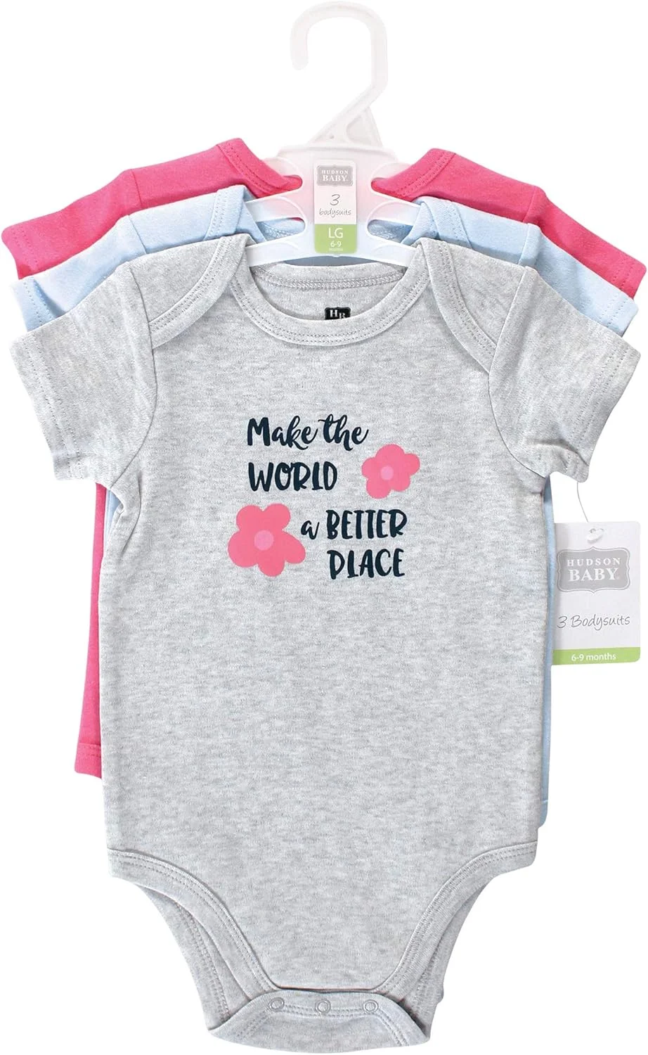 بادی پنبه ای نوزاد هادسون بیبی (مناسب برای دختر و پسر)