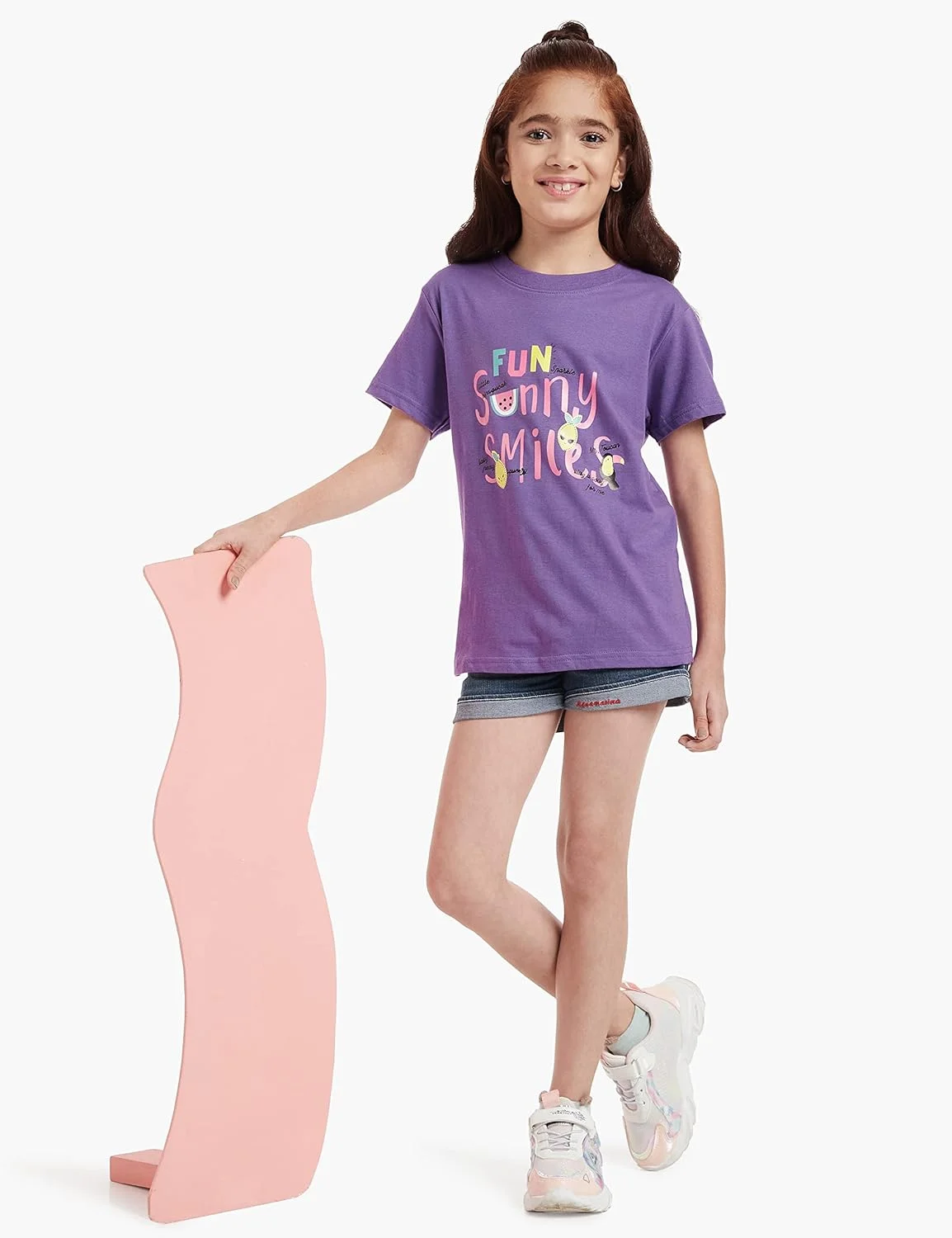 تی‌شرت آستین کوتاه دخترانه مینی‌تاتو