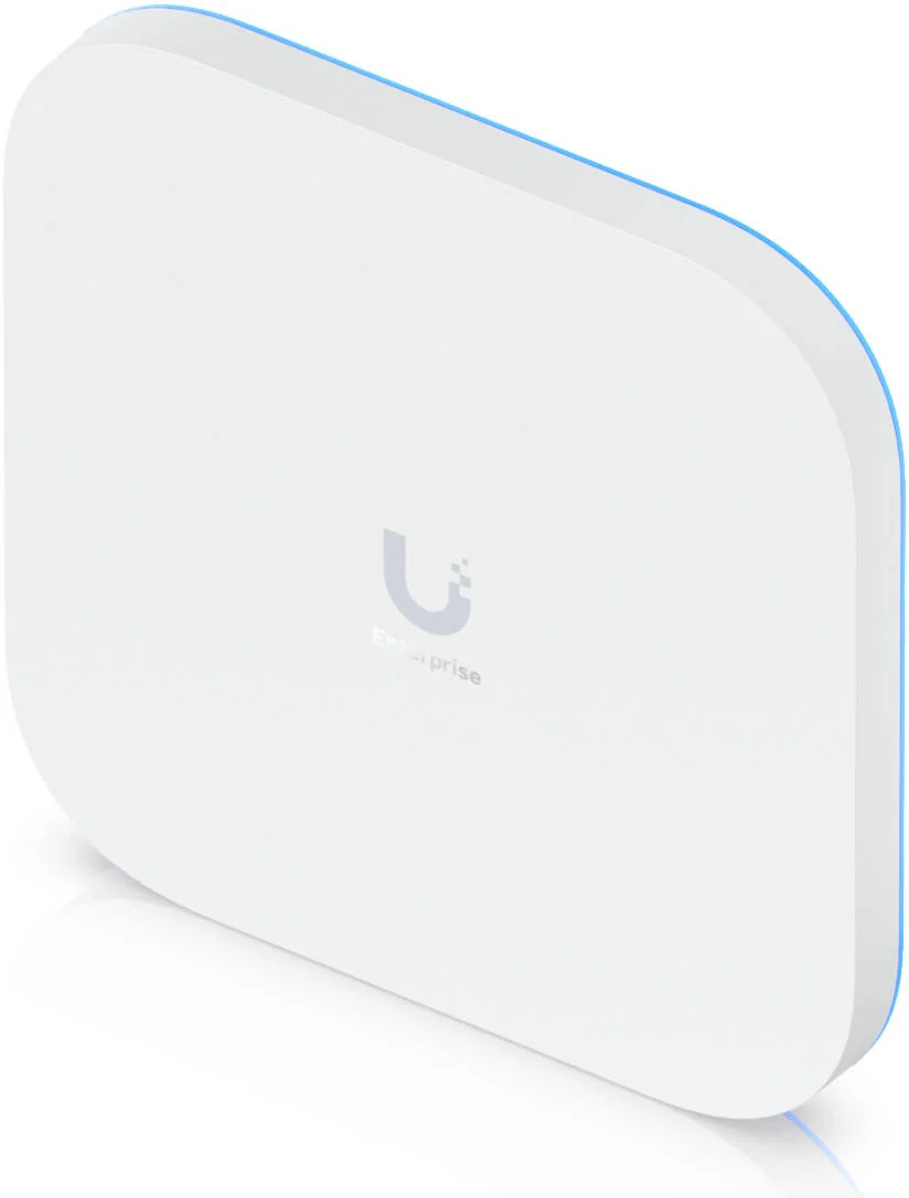 اکسس پوینت Ubiquiti E7، استاندارد WiFi 7، دارای 10 جریان فضایی، حداکثر تعداد کلاینت 1000+، عملکرد MIMO در فرکانس‌های 2.4 گیگاهرتز، 5 گیگاهرتز و 6 گیگاهرتز، پشتیبانی از نرخ داده تا 11.4 گیگابیت بر ثانیه، سفید | E7-EU