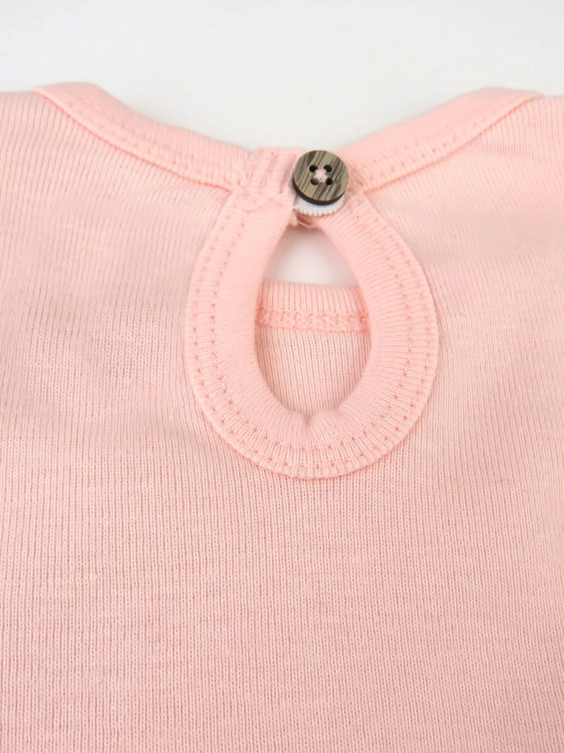 تی شرت آستین کوتاه چین دار HonestBaby، بسته 10 عددی، 100% پنبه ارگانیک، مناسب نوزادان و کودکان نوپا دختر