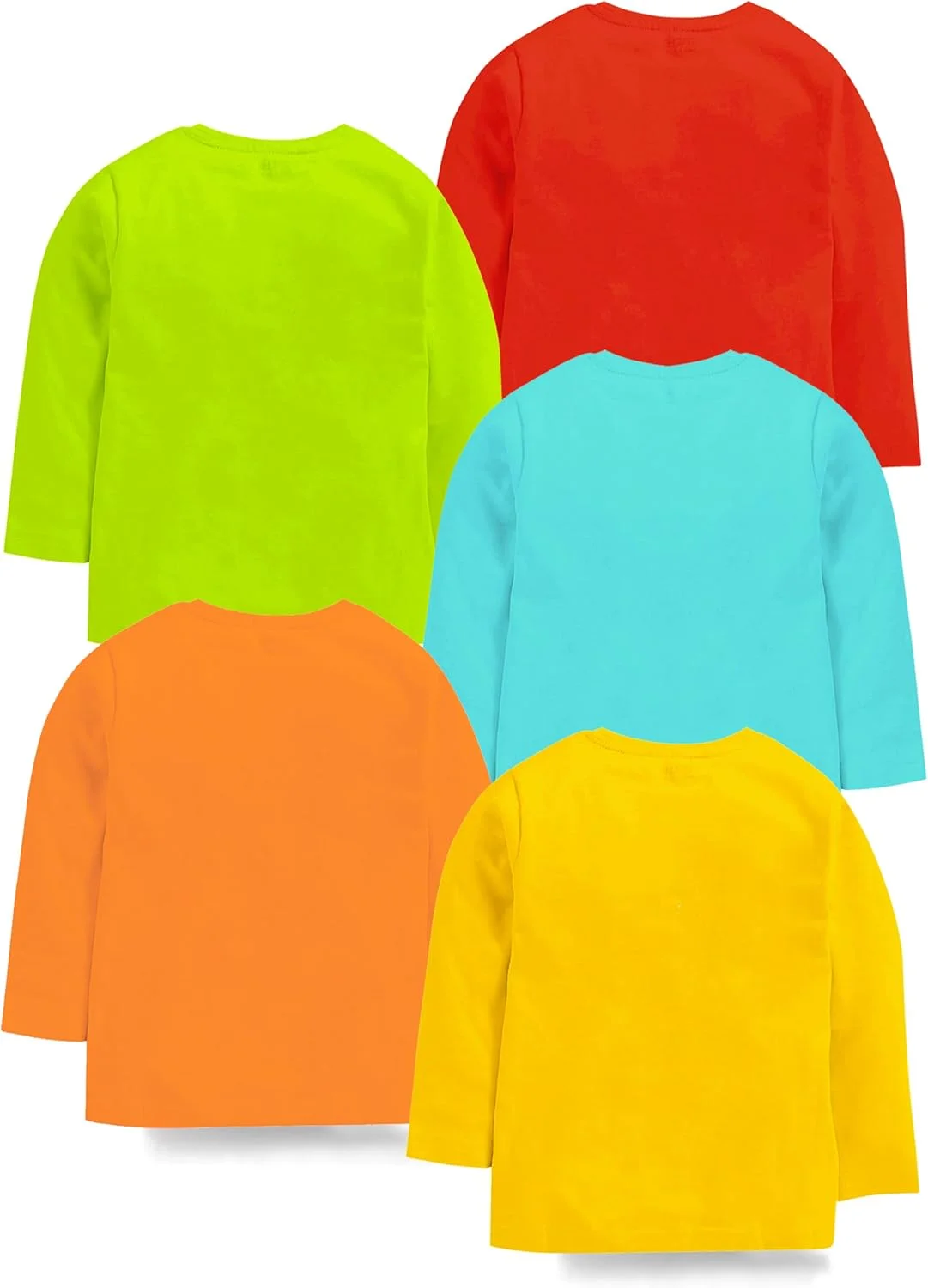 تی شرت نخی با تن خور معمولی برای نوزادان پسر و دختر