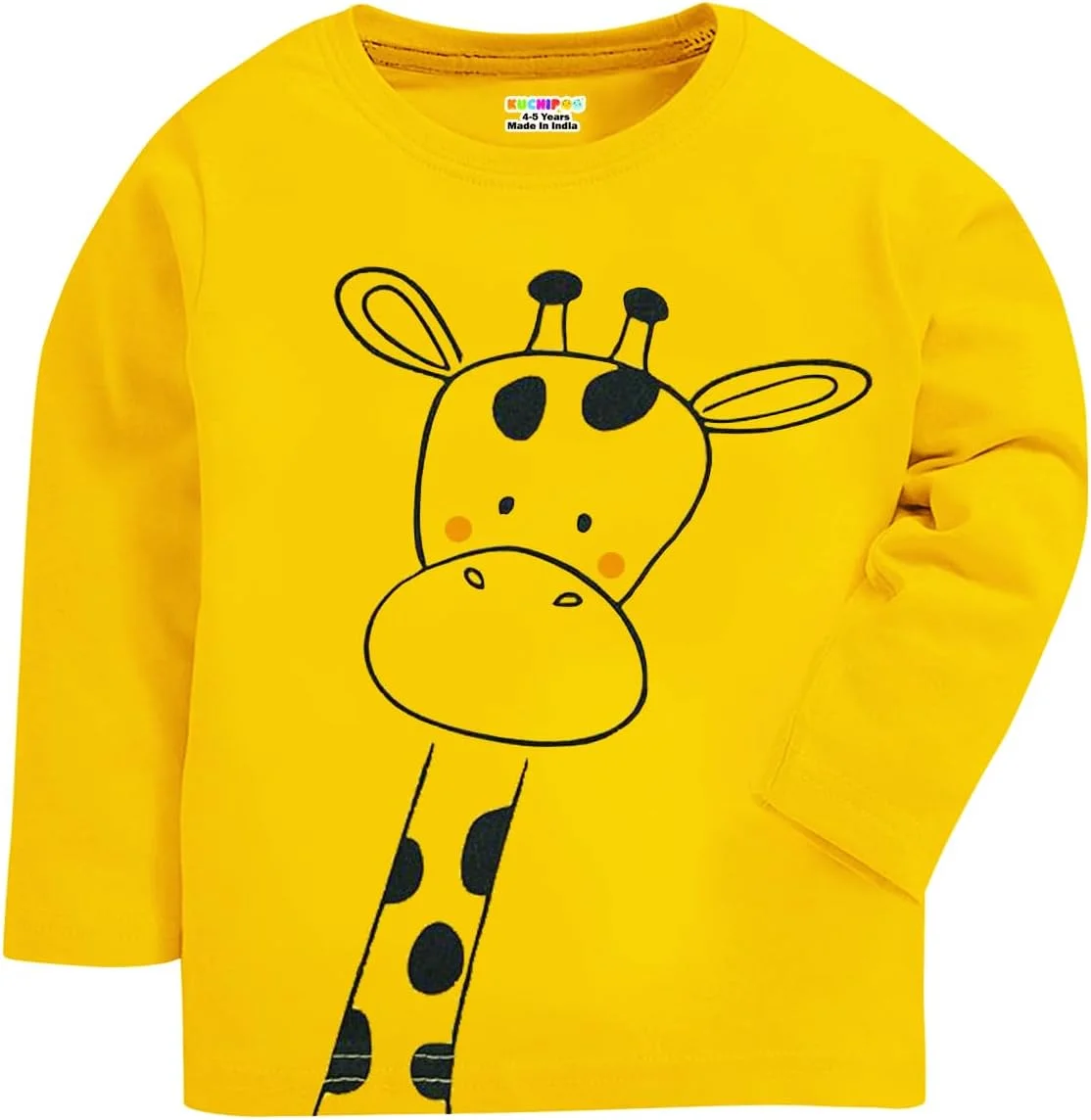 تی شرت نخی با تن خور معمولی برای نوزادان پسر و دختر