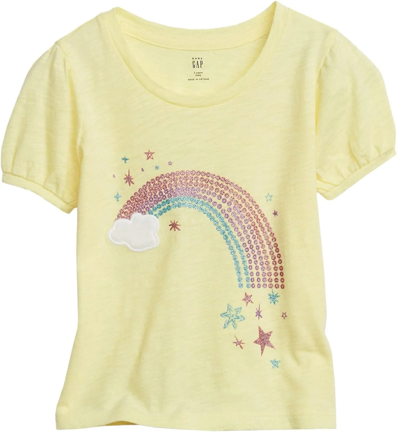 تی شرت آستین کوتاه دخترانه GAP