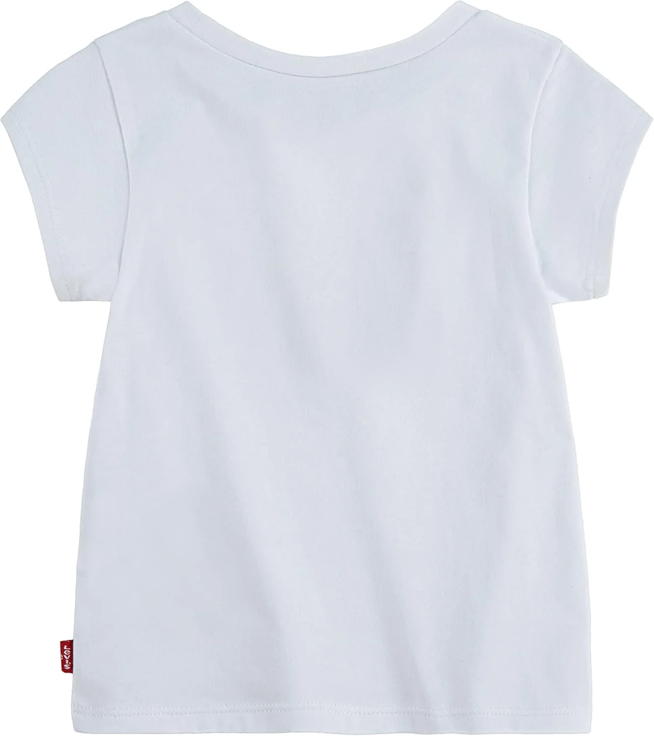 تی شرت آستین کوتاه دخترانه Levi's Kids مدل LVG SS BATWING A LINE TEE B526