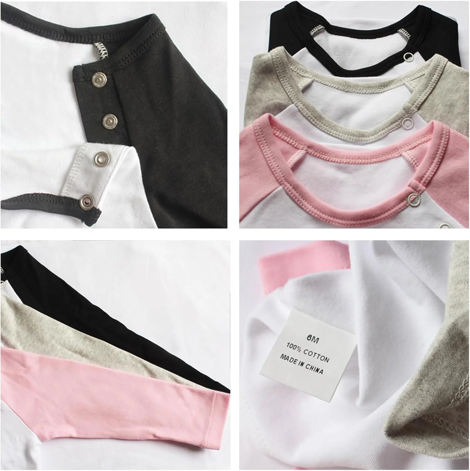 iDzn تی‌شرت‌های خنده‌دار با طرح گرافیکی "یک دختر، هزار احساس"، لباس‌های نوزادی، تاپ‌های نوزاد، لباس‌های پنبه‌ای کودکانه