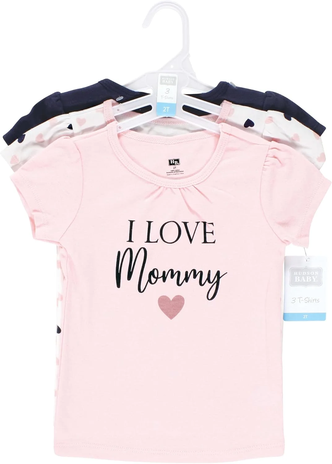 تی شرت های آستین کوتاه نوزادی هادسون بیبی