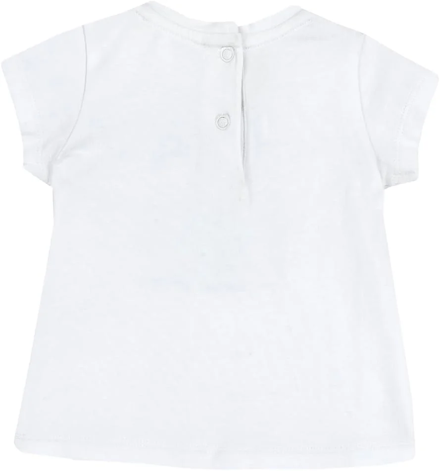 تی شرت آستین کوتاه نخی دخترانه چیکو (تک عددی)