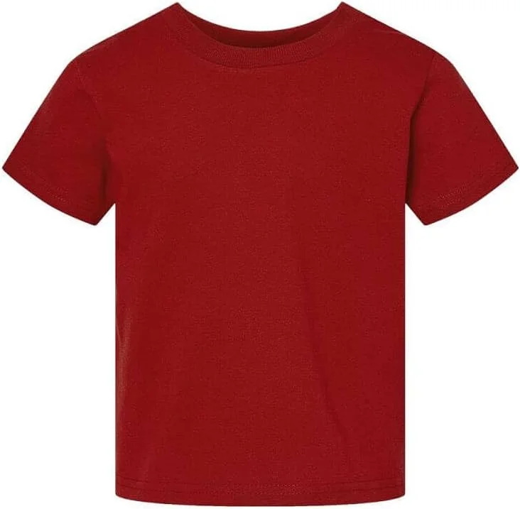 تی‌شرت آستین کوتاه نخی یقه گرد ساده پسرانه و دخترانه کودک COUVER